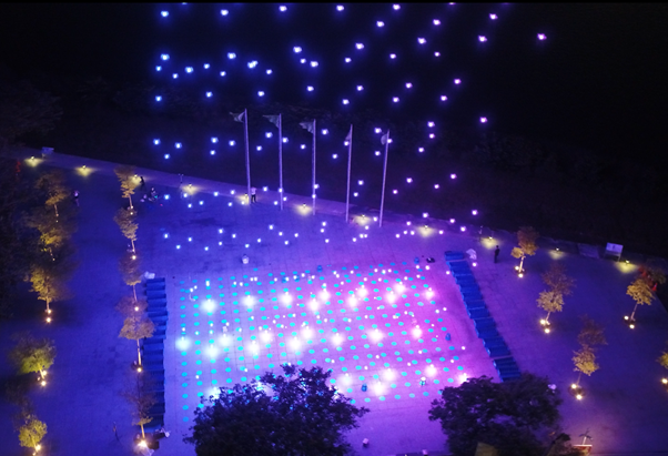 drone light up
